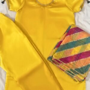 3 piece kids farshi shalwar suit-stitched