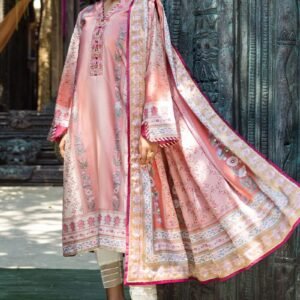 3-piece Stitched Raw Silk